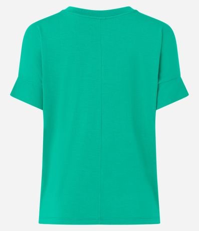 Blusa en Viscosa con Mangas Cortas sin Sisas 8