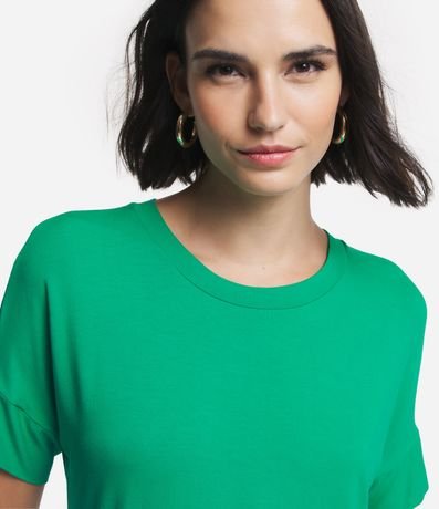Blusa en Viscosa con Mangas Cortas sin Sisas 4