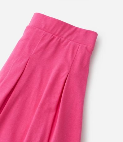 Short Pollera Infantil en Cotton con Pliegas - Talle 5 a 14 años 3