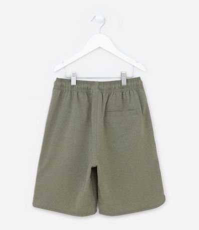 Bermuda Infantil Mesclada con Lazo - Talle 05 a 14 Años 2