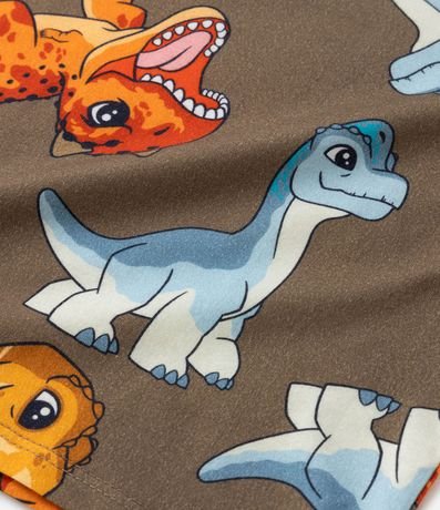 Conjunto Infantil Corto con Estampado de Dinosaurios - Talle 1 a 5 años 3