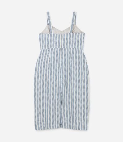 Vestido Midi en Tweed con Estampa Geométrica Curve & Plus Size 6