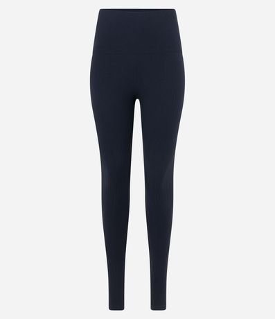 Pantalón Legging Deportiva con Textura Acanalada y sin Costura 5