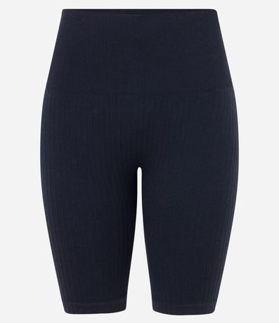 Bermuda Deportiva con Textura Acanalada sin Costura 6