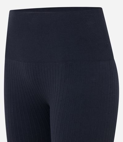 Bermuda Deportiva con Textura Acanalada sin Costura 7