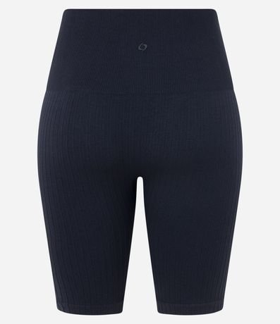 Bermuda Deportiva con Textura Acanalada sin Costura 8