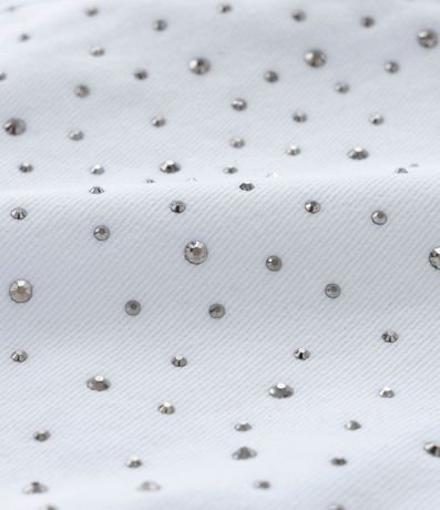 Short Cintura Alta Infantil con Strass - Talle 5 a 14 años 4