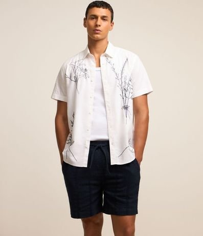 Bermuda en Algodón Texturizado con Bolsillos 2