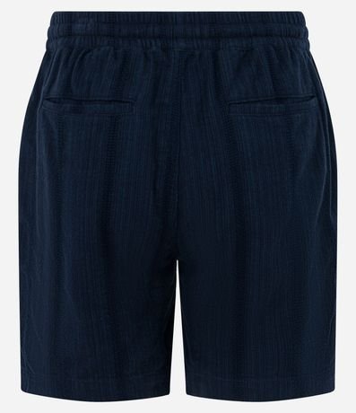 Bermuda en Algodón Texturizado con Bolsillos 6