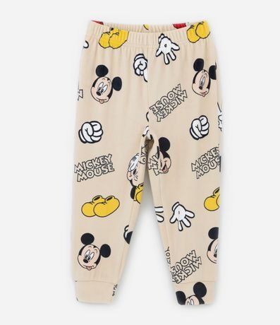 Pijama Infantil en Fleece con Estampa Mickey - Talle 1 a 4 años 9