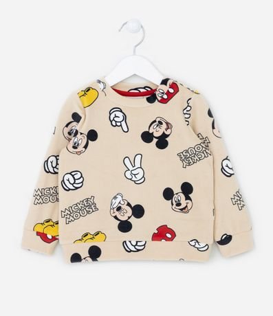 Pijama Infantil en Fleece con Estampa Mickey - Talle 1 a 4 años 2