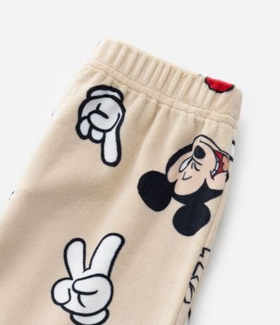 Pijama Infantil en Fleece con Estampa Mickey - Talle 1 a 4 años 4