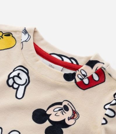 Pijama Infantil en Fleece con Estampa Mickey - Talle 1 a 4 años 7