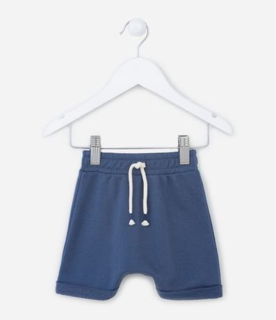 Bermuda Saruel Infantil en Algodón con Bajo Plegado- Talle 0 a 18 meses 1