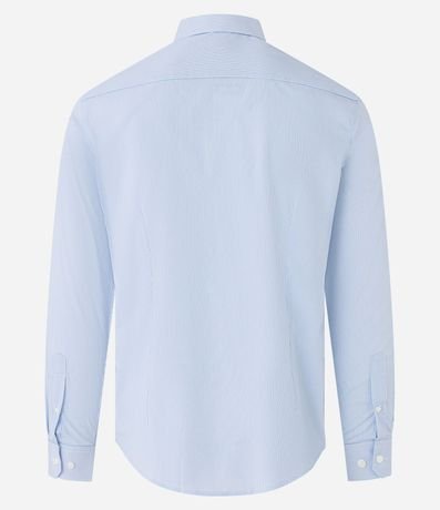Camisa con Fibra de Bambú Maquinetada con Rayas 5