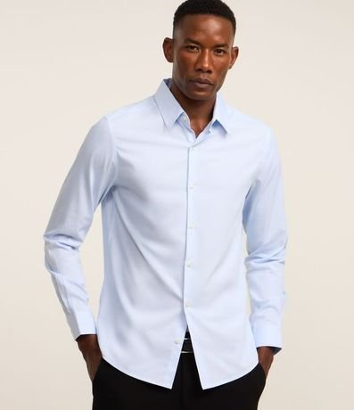 Camisa con Fibra de Bambú Maquinetada con Rayas 1