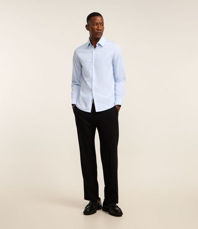 Camisa con Fibra de Bambú Maquinetada con Rayas 2