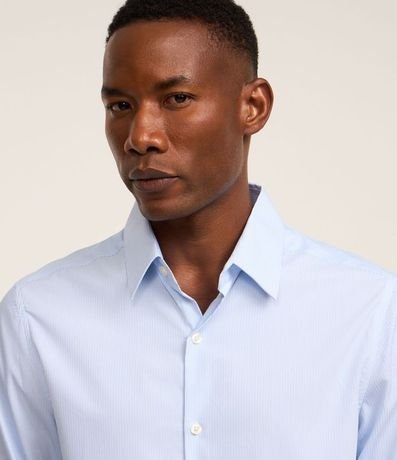 Camisa con Fibra de Bambú Maquinetada con Rayas 3