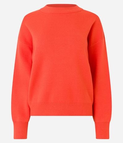 Suéter en Punto con Cuello Redondo 7