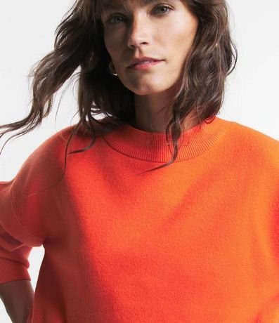 Suéter en Punto con Cuello Redondo 4