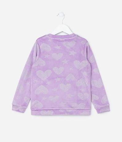 Pijama Largo Infantil Calentito con Brillos - Talle 2 a 14 años 3