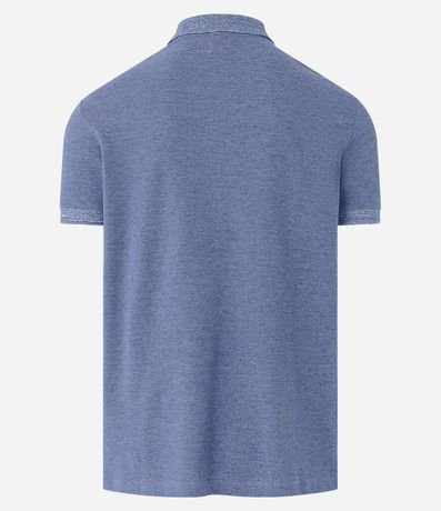 Polo Comfort en Algodón Texturizado con Manga Corta 8