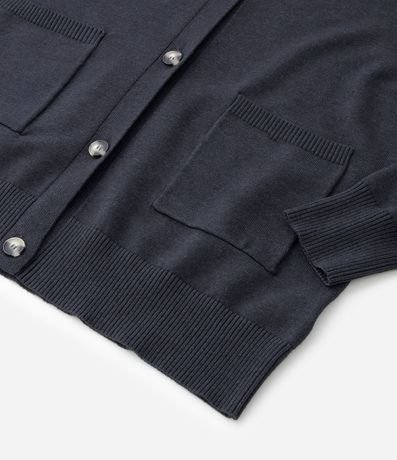 Cardigan de Punto con Bolsillos Delanteros Curve & Plus Size 7