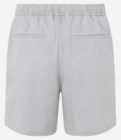 Bermuda Slim en Viscolino con Cordón y Bolsillos 6