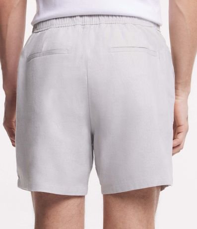 Bermuda Slim en Viscolino con Cordón y Bolsillos 3