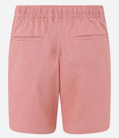 Bermuda Slim en Viscolino con Cordón y Bolsillos 6