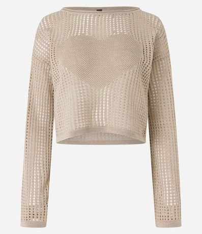 Blusa de Punto Ligero con Corazón Delantero 1
