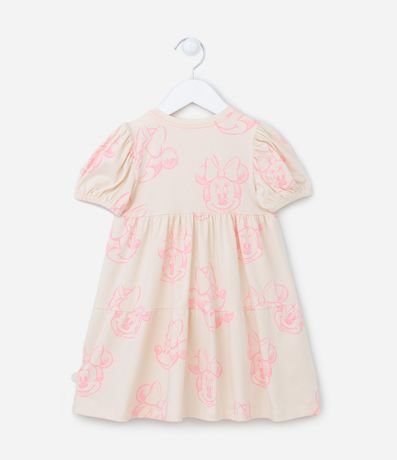 Vestido Marias Infantil con Estampa Minnie - Talle 1 a 6 años 2