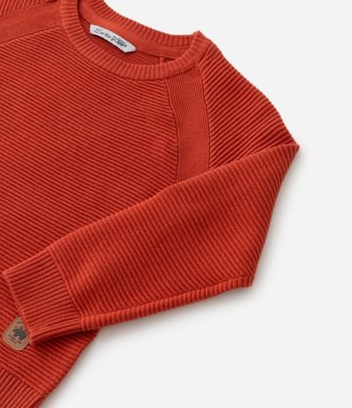 Buzo Infantil de Punto Texturizado y con Mangas Raglán - Talle 1 a 4 años 4