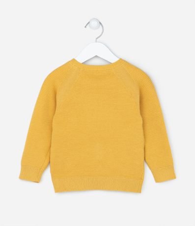 Buzo Infantil de Punto Texturizado y con Mangas Raglán - Talle 1 a 4 años 2