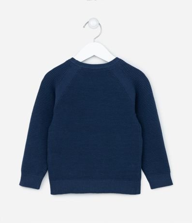 Buzo Infantil de Punto Texturizado y con Mangas Raglán - Talle 1 a 4 años 2