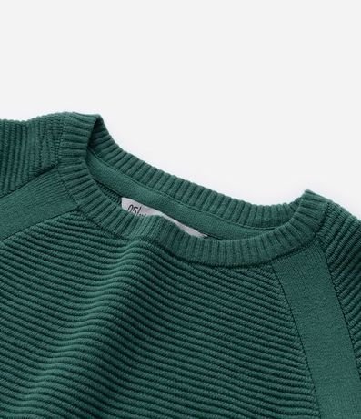 Buzo Infantil de Punto Texturizado y con Mangas Raglán - Talle 1 a 4 años 5