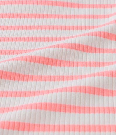 Blusa Infantil Acanalada con Estampa Rayada - Talle 1 a 5 años 3