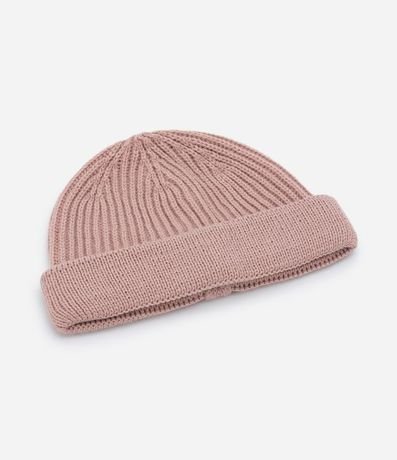Gorro Leñador en Lana Acrílica con Dobra y Sin Costura 2