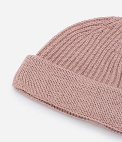 Gorro Leñador en Lana Acrílica con Dobra y Sin Costura 3