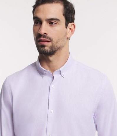 Camisa Regular Básica en Oxford 5