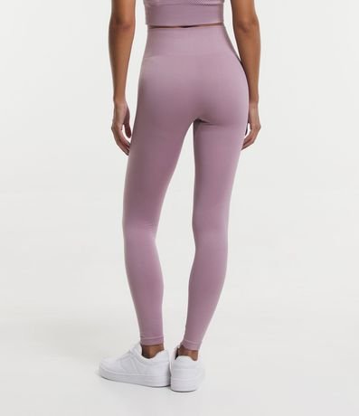 Pantalón Legging Deportivo Texturizada y sin Costura 3