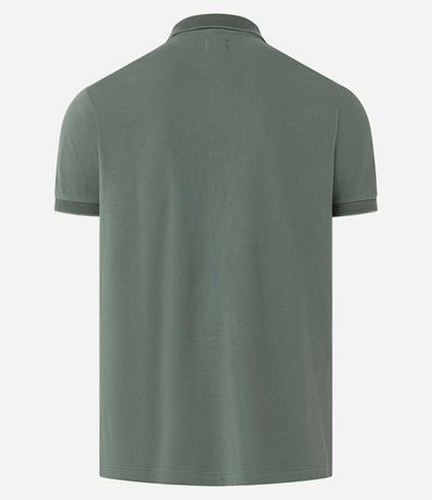 Polo Manga Corta con Cuello Jacquard 6