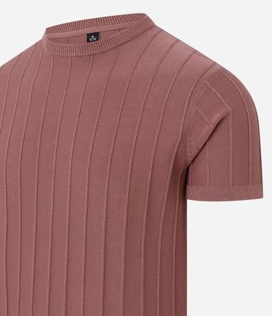 Remera Manga Corta en Viscosa Texturizada 9
