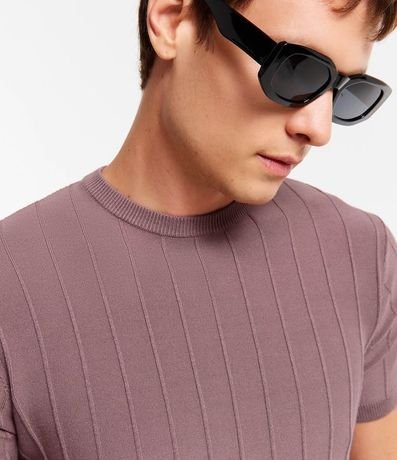 Remera Manga Corta en Viscosa Texturizada 3