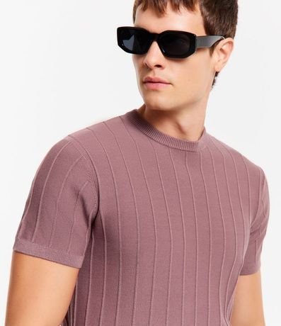 Remera Manga Corta en Viscosa Texturizada 5