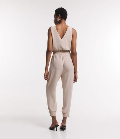 Mono New Midi con Escote V y Elástico en la Cintura 3