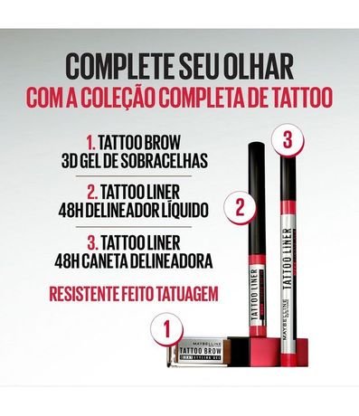 Caneta Delineadora Maybelline NY Tattoo Liner 48H 6