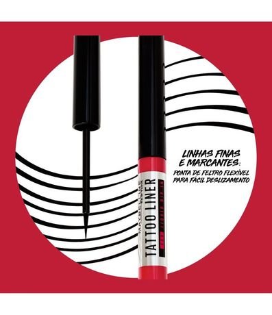 Delineador Líquido NY Tattoo Liner 48H 4