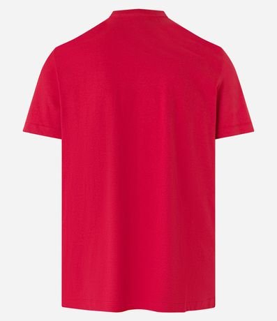 Remera Comfort en Algodón con Estampa de Lettering 8