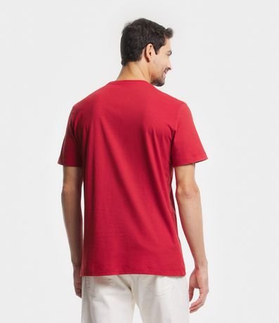 Remera Comfort en Algodón con Estampa de Lettering 6